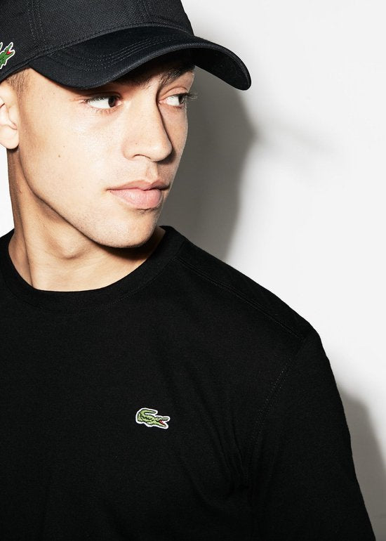 Lacoste Sport T-Shirt Schwarz - Druck-T-Shirts