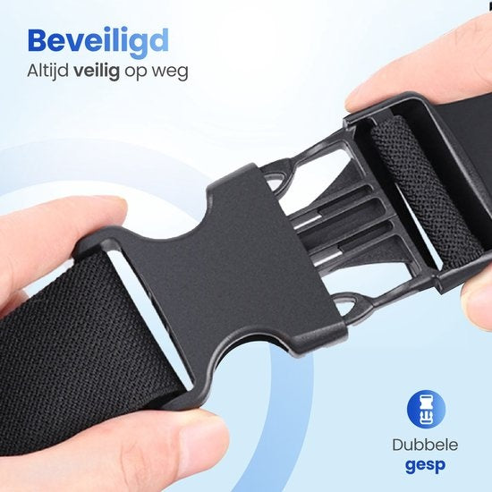 GarpexÂ¬Ã† Universal-Brustgurt Brustgeschirr - Brusthalterung geeignet für verschiedene Action-Kameras und Smartphones - Schwarz