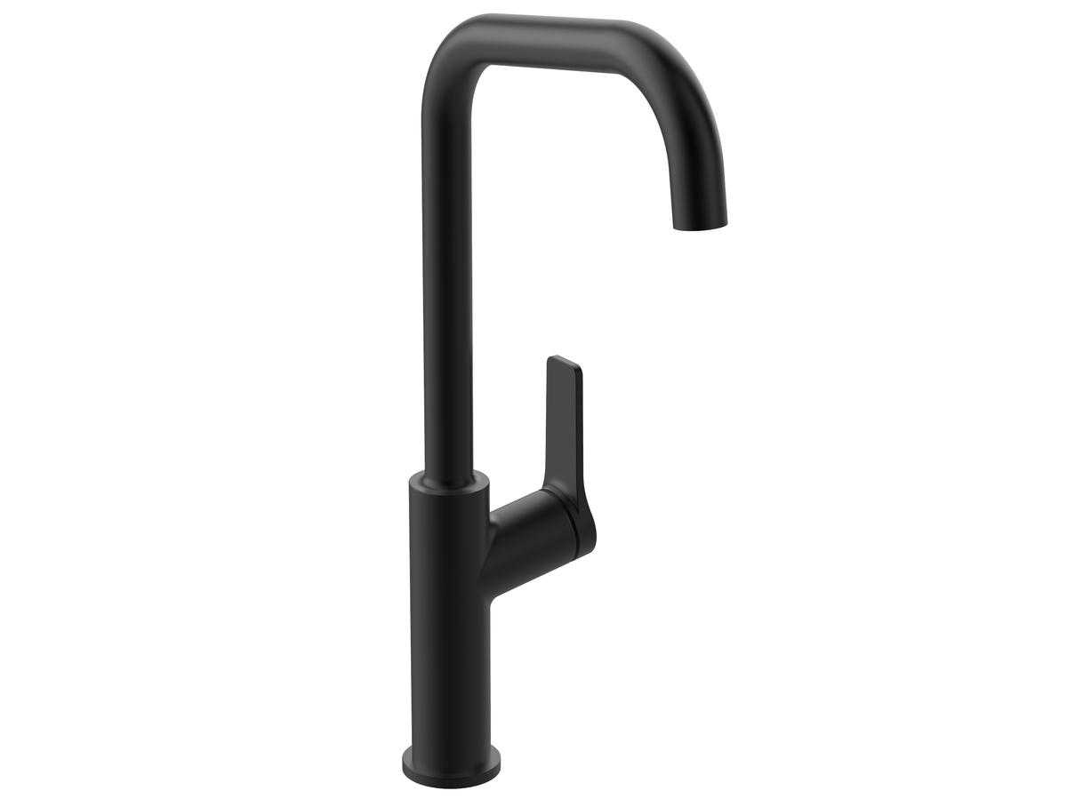 Villeroy & Boch Küchenarmatur VB-100 – Hoher Auslauf – Schwarz – 22 x 10,5 x 41,8 cm