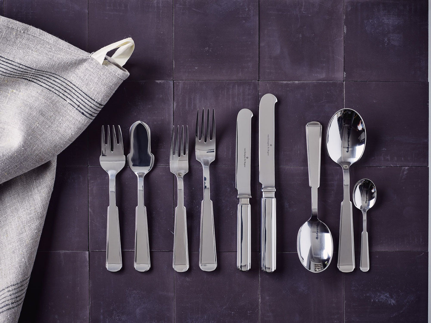 Piet Hein Kassettenbesteck - 6 Personen - 40-teilig - 2019 Design