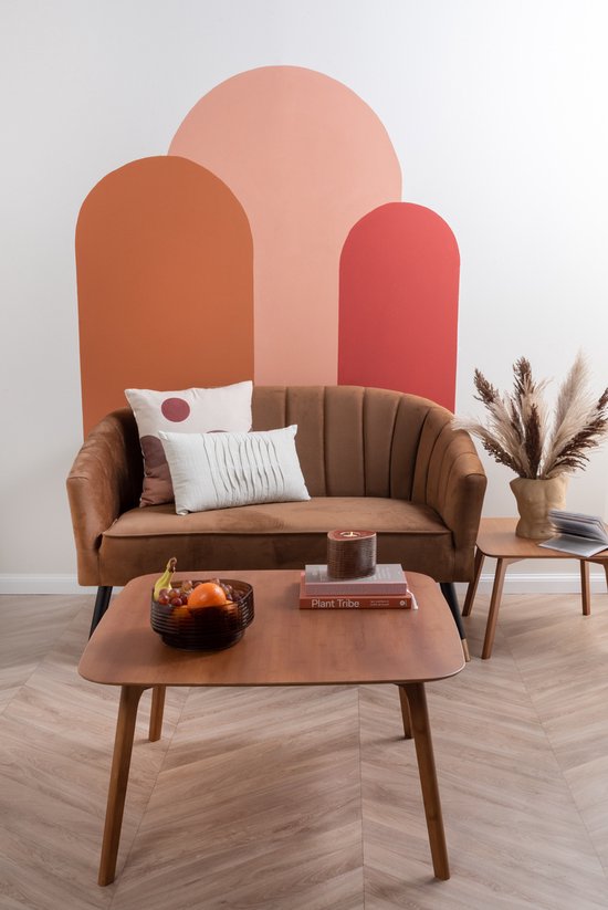 Couchtisch - Bambus - Quadratisch - Dunkel geölt