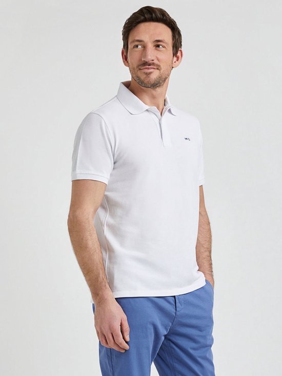 McGregor Piqué-Polo, weiß – Größe 3XL – Herren