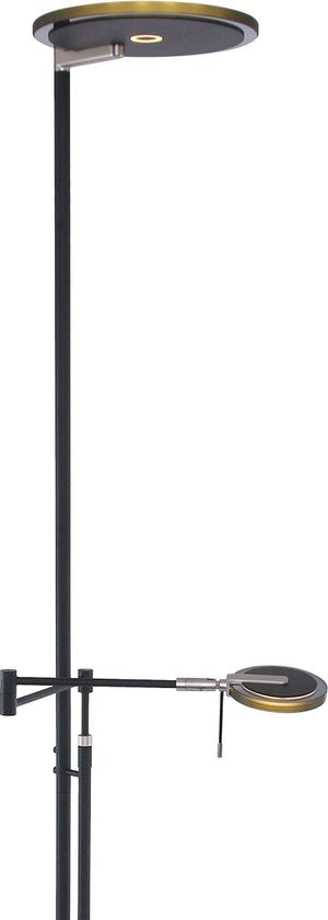 Stehleuchte Wohnzimmer Industrie Turound LED 2663ZW Schwarz