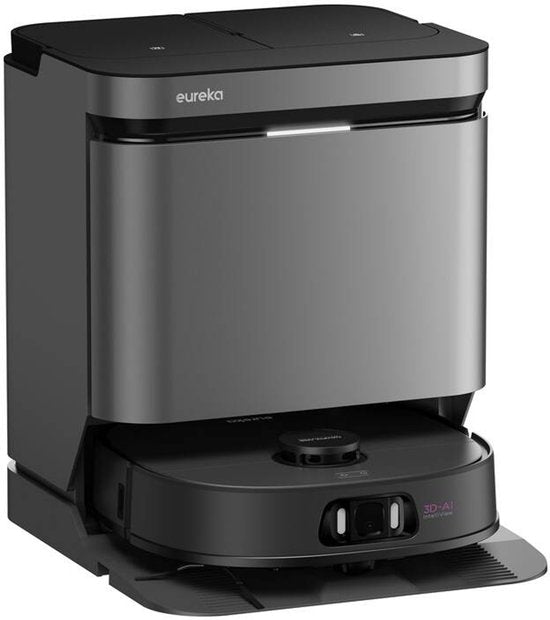 Eureka J15 Pro Ultra Black – Staubsaugerroboter mit Wischfunktion – selbstreinigend – intelligente Navigation