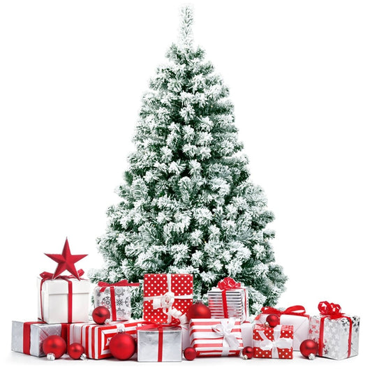 Coast 135 cm großer Weihnachtsbaum verschneit mit Metallständer