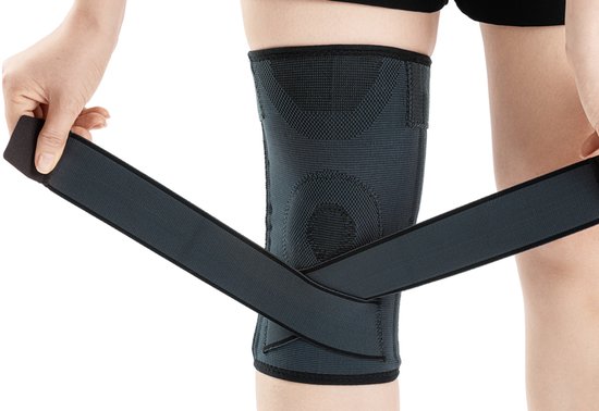 Wellhealth - Knie- oder Handgelenkbandage zur Schmerzlinderung und Unterstützung - Kniestütze - S/M - 1 Stück