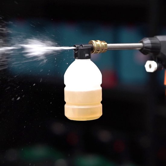 Hammersmith HydroBlast 2-in-1-Autowaschpistole – Kabellos - Mit wiederaufladbarem Akku - Für die Garten-, Fahrzeug- und Außenreinigung