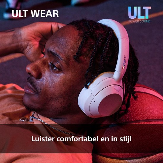 Sony ULT Wear – Kabellose Kopfhörer mit Geräuschunterdrückung und ULT Power Sound – Forest Gray