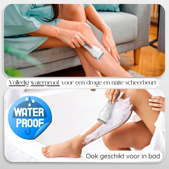 Sansbeauté® 7-in-1-Ladyshave für Frauen – Gesicht – Achseln – Beine – Epilierer – Trimmer für Frauen und Damen – Bikini-Trimmer für Damen – Intim-Trimmer für Frauen – Rasierapparat für Frauen