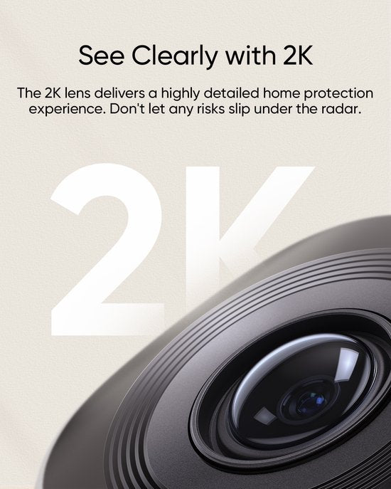 eufy Security – Indoor Cam C220 – Überwachungskamera mit 2K-Auflösung und 360°-PTZ