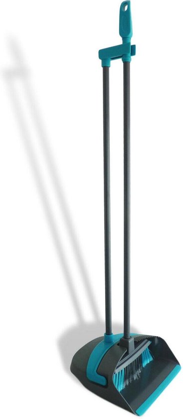 alpina Besen und Kehrschaufel - Kunststoff - Leichtgewicht - 92 cm
