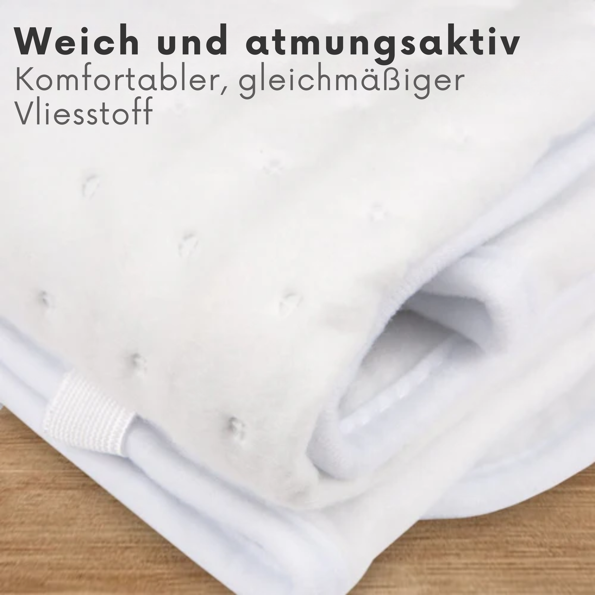 Auronic Elektrische Heizdecke - 1 Person - 150x80cm - Weiß