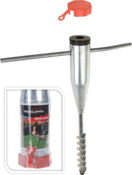 Redcliffs Sonnenschirmhalter Metall - Für Sonnenschirme von 25 bis 25 mm