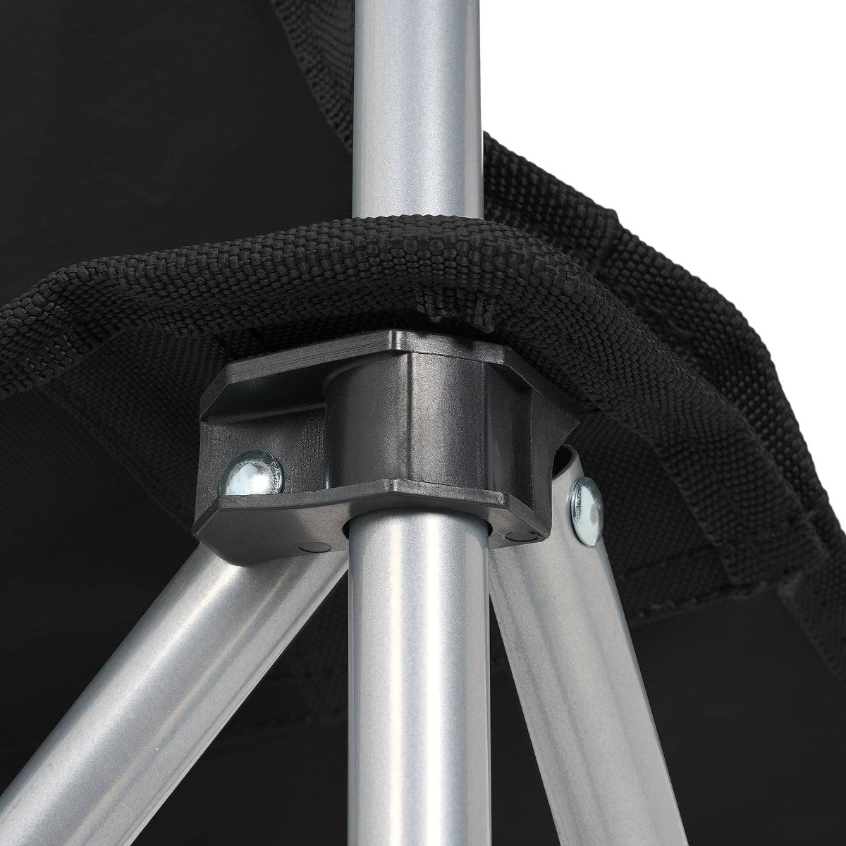 Trvlmore Campingstuhl Basic - Schwarz - 88 x 50 x 83 cm - klappbar - 120 kg Belastbarkeit