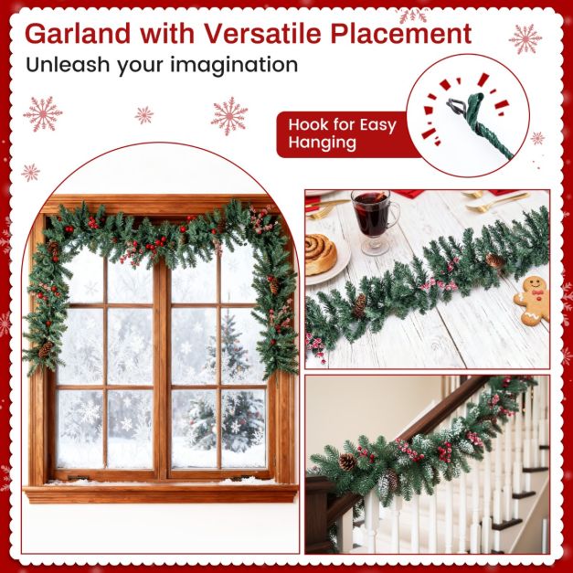 Weihnachtsdeko-Set Coast - Baum - Girlande - Kranz - Eingang - PVC - 4-tlg.