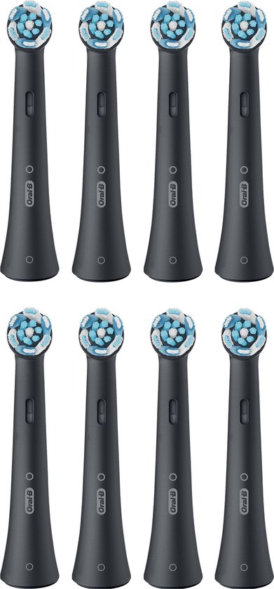 Oral-B iO Ultimate Clean Black – Aufsteckbürsten für Zahnbürste – 8er-Pack