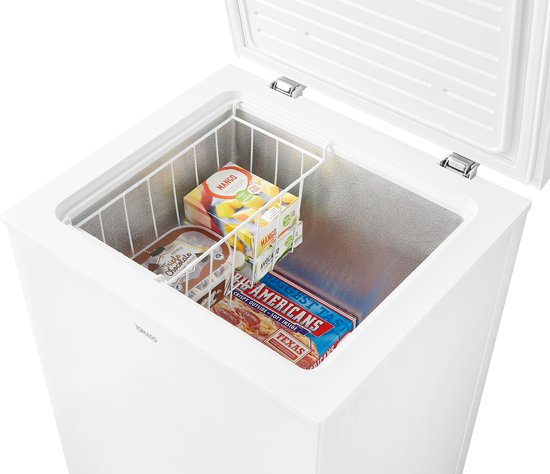 Tomado TCF0991W - Gefrierschrank - 99 Liter - Superfreeze - Digitaler Thermostat - Low Frost - Energielabel E - Weiß