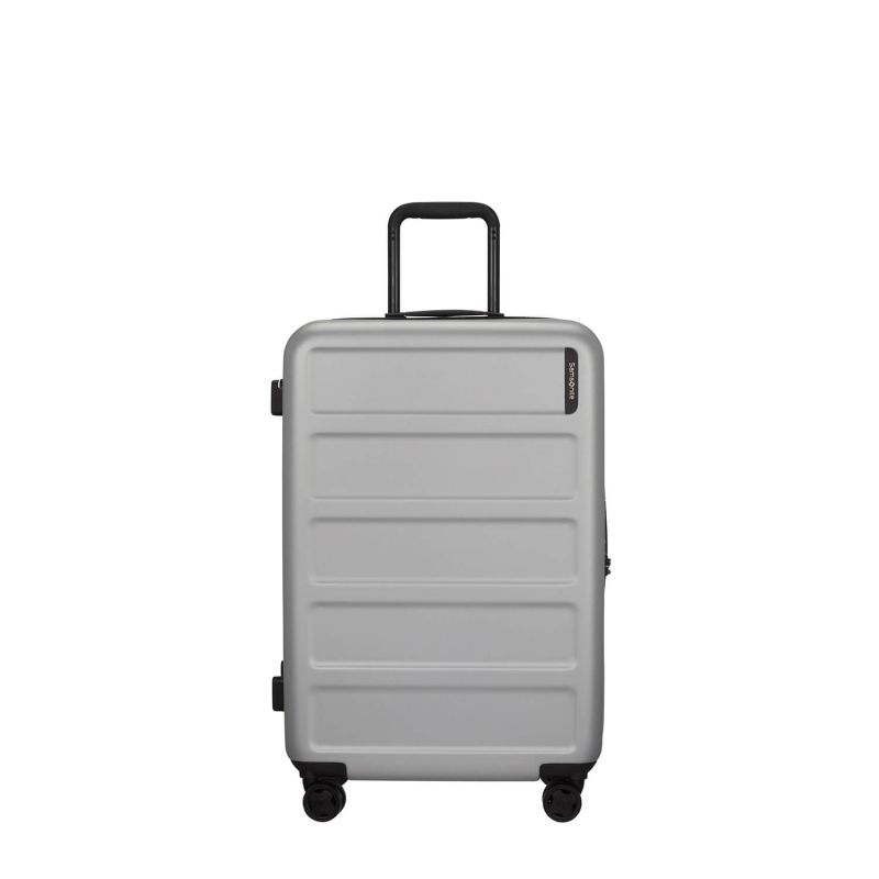 Samsonite Quadrix Hartschalenkoffer 68 cm Silber