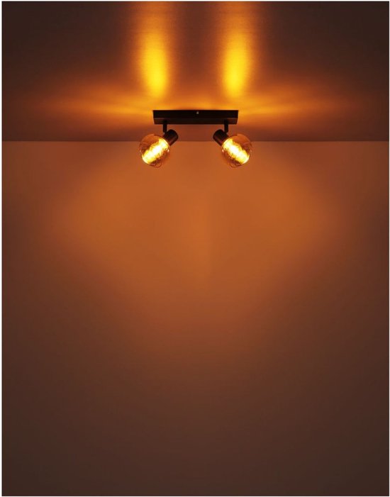 Stehleuchte TOKKI Glas 154.0cm Matt schwarz | geräuchert E14 3-Licht