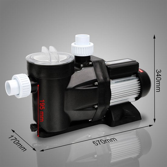 Wiltec 50919 Wasserpumpe 1,6 bar