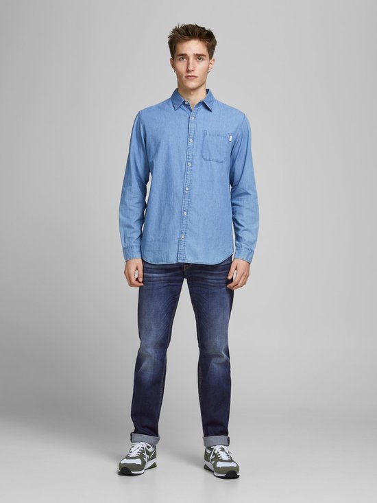 JACK&JONES JJICLARK JJORIGINAL JOS 278 Herren-Slim-Fit-Jeans – Größe 42