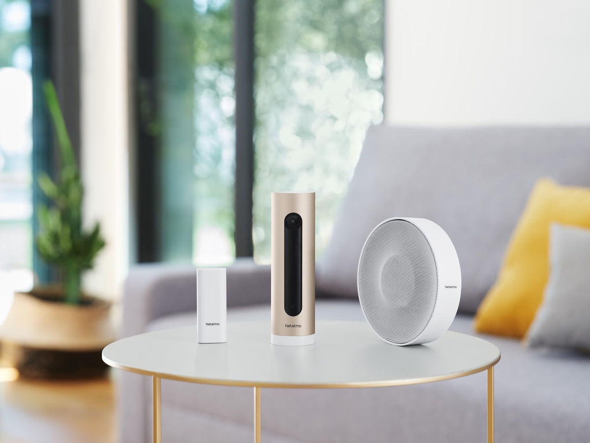 Netatmo Smart-Alarmanlage mit Kamera – Gesichtserkennung & Sirene 110 dB – 165 x 65 x 65 mm
