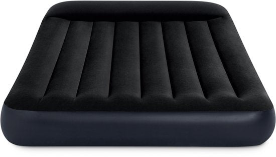 Intex Pillow Rest Classic Luftmatratze mit integrierter Pumpe – 191 x 137 x 25 cm