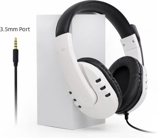 Dobe Stereo-Kopfhörer – für PS5, PS4, XBOX ONE, PC, SWITCH – Weiß