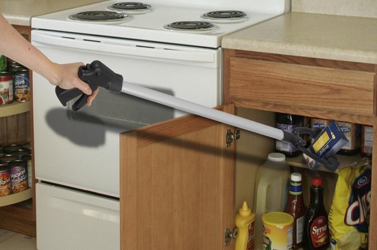 Vivamore Grabber - Greifzange mit Antirutsch- und Feststellfunktion - für ältere und behinderte Menschen - 87cm