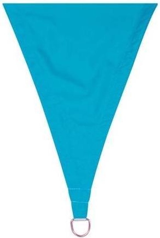 Perel Schattentuch, wasserabweisend, 5 x 5 m, 160 g/m², Polyester, quadratisch, himmelblau