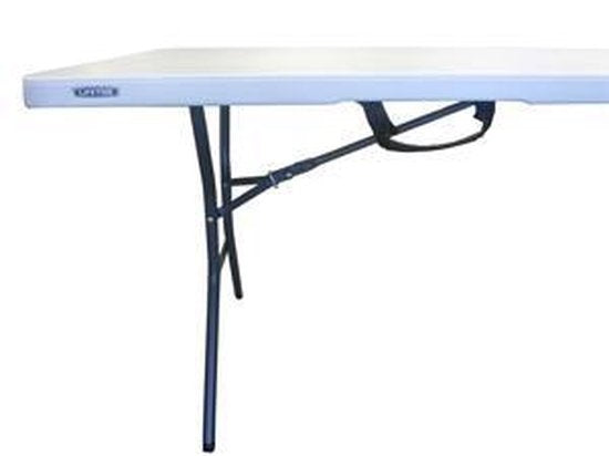 Lifetime - Arbeitstisch - Buffettisch - 180 cm - klappbar wie ein Koffer - weiß