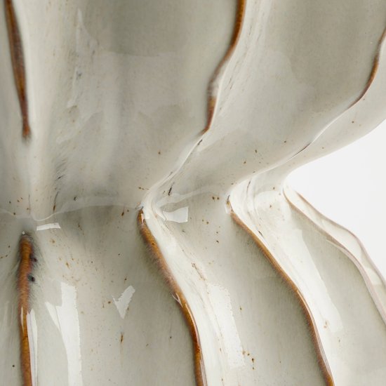 Mica Decorations Altea Vase - H35 x Ø33 cm - Keramik - Off White