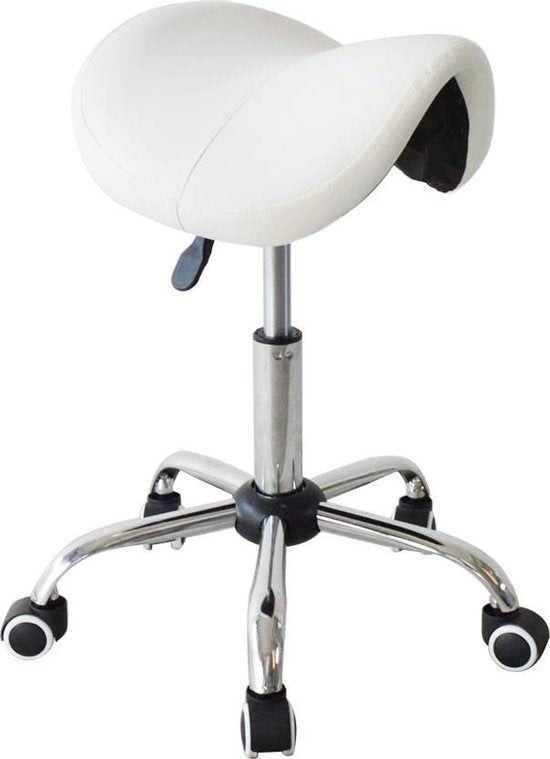 Sattelhocker ergonomisch - Barbierhocker - Arbeitshocker - Tabouret - höhenverstellbar