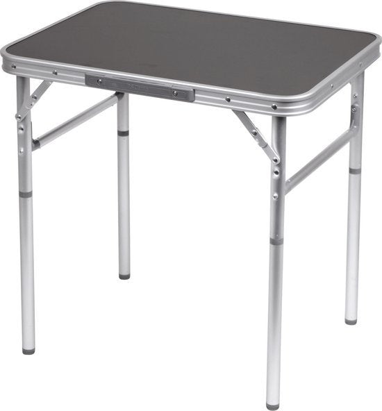 NordFalk Campingtisch klappbar 60x45 cm - Campingtisch | Klapptisch leicht - Schwarz