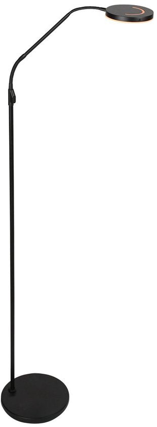 Steinhauer Exclusive – Stehlampe – Soleil2 – schwarz – Kunststoff und Metall – Designlampe – LED – 4389ZW