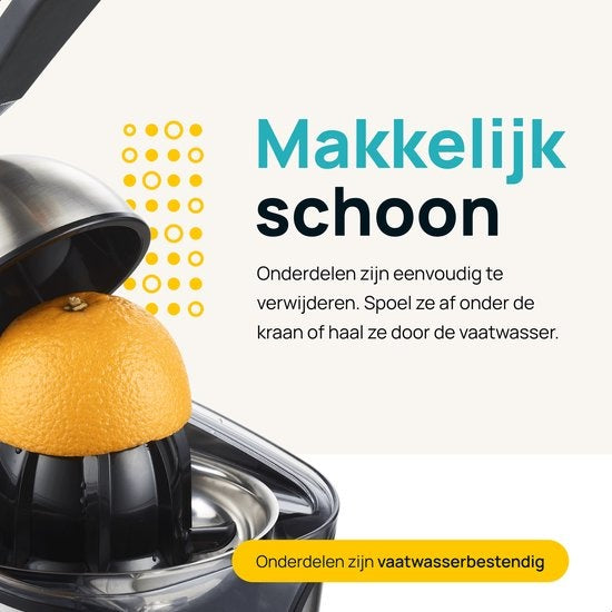 MOA Citruspers - Citrusjuicer - Elektrische Sinaasappelpers - Citroenpers - 2 Perskegels - CJ408