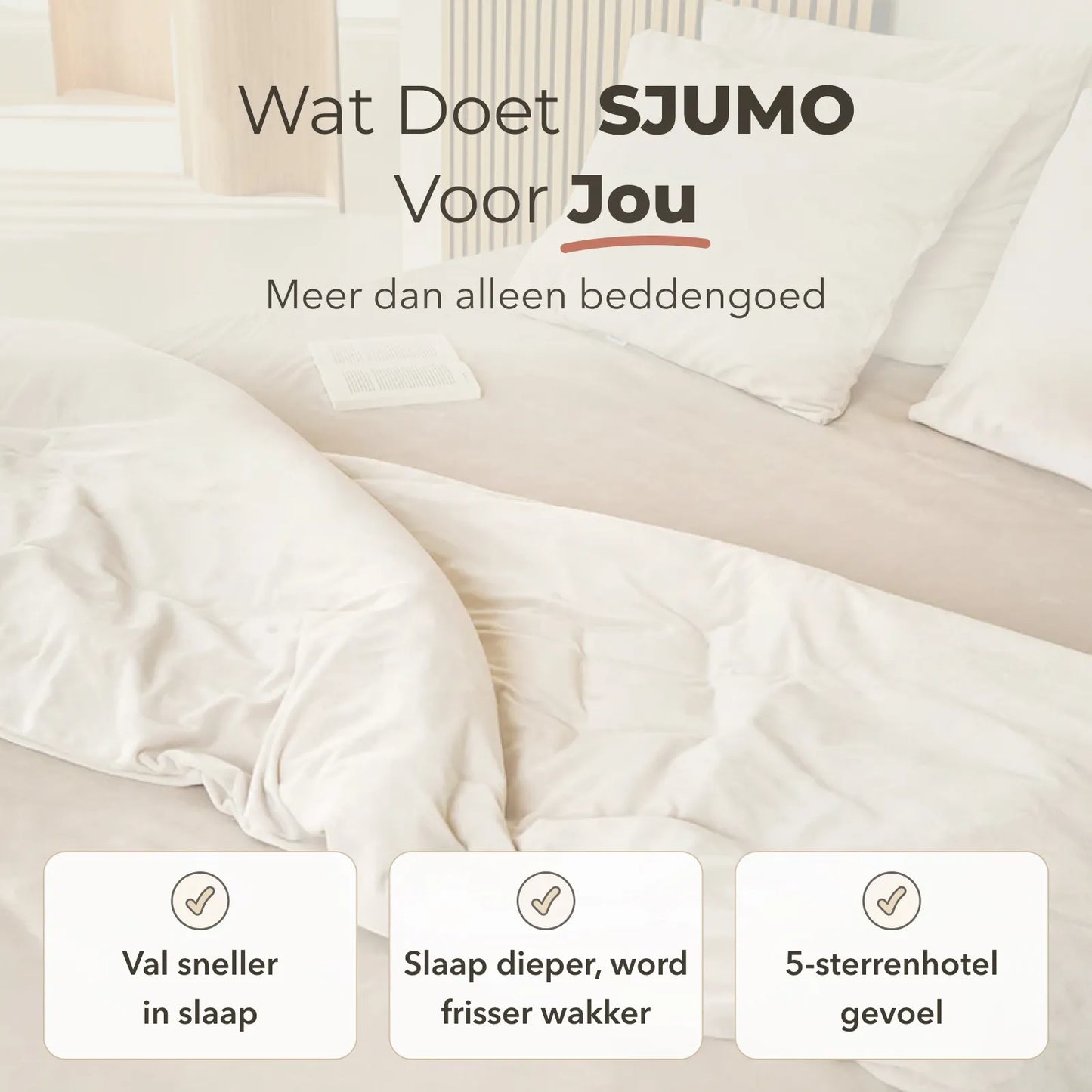 Sjumo Splittopper Spannbetttuch Seidenglatt 200 x 210/220 cm - Naturdüne