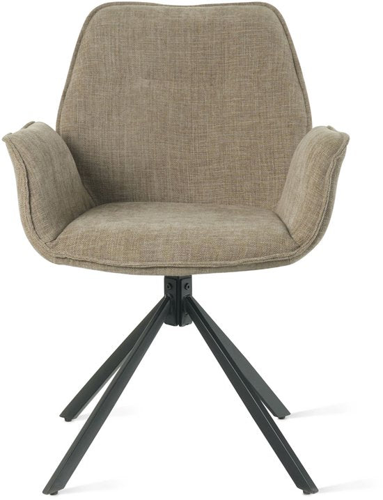 Esszimmerstuhl Lenny Taupe - Giga Furniture - 2er Set