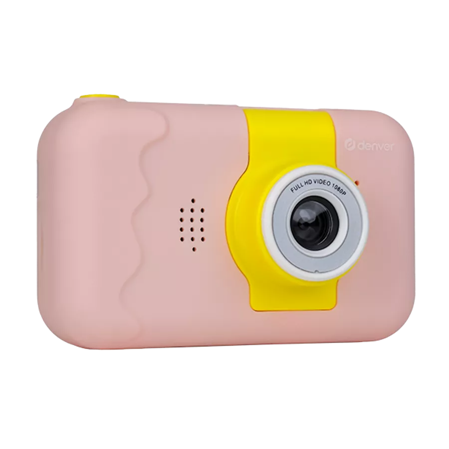 DENVER KCA-1350ROSEMK2 Kinder-Digitalkamera - Pink, 2" LCD, 40MP, 4x Zoom, 1080p Video, 12,5 x 6 x 3 cm