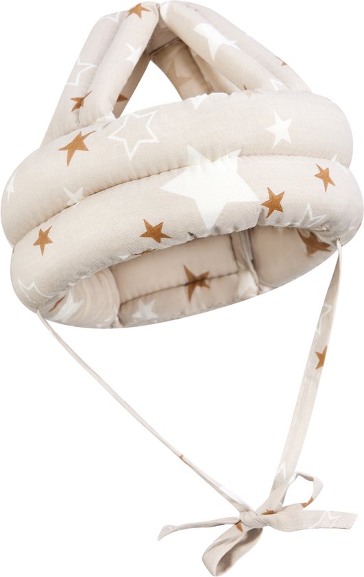 Babykopfschutz - Sicherheitshelm mit Kissen - für Kleinkinder und Babys beim Laufenlernen - weich, leicht und verstellbar - Lotus