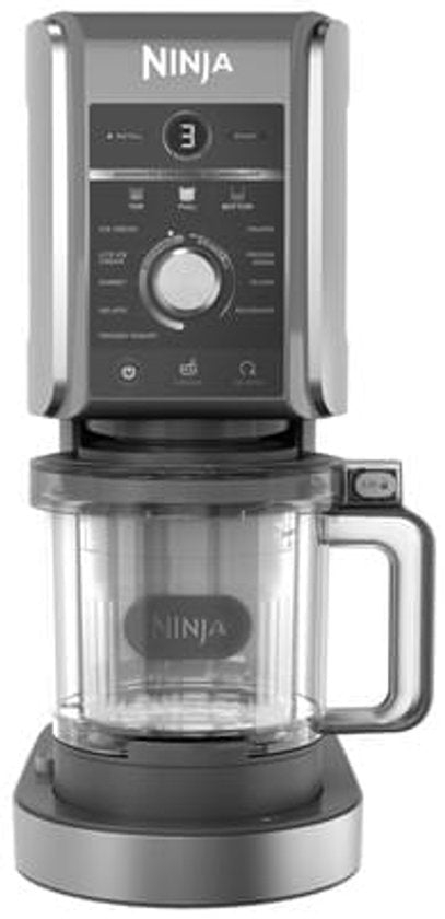 Ninja Creami Deluxe – 10-in-1-Eismaschine – Eismaschine für Speiseeis, Milchshakes, Slushies, Smoothie-Bowls und mehr – Foodi – NC501EU