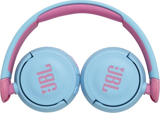 JBL JR310BT Kids – Kabellose On-Ear-Kopfhörer – Blau/Rosa