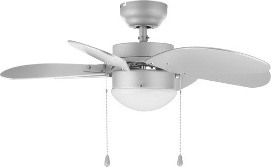 Deckenventilator Tristar VE-5810 – Deckenventilator mit Zugschnur – 3 einstellbare Geschwindigkeitsstufen – Ø 76 cm – Weiß