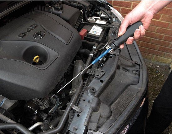 Kinzo Multibit-Schraubendreher - Multi-Schraubendreher - mit Bits und Steckschlüsselsatz - Teleskopmagnet - 20-teilig