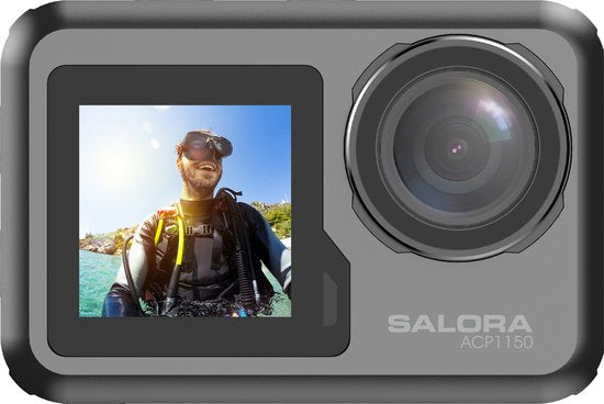 Salora ACP1150 Action-Sportkamera 12 MP 4K Ultra HD CMOS 25,4 / 2,86 mm (1 / 2,86") Wifi 132 g