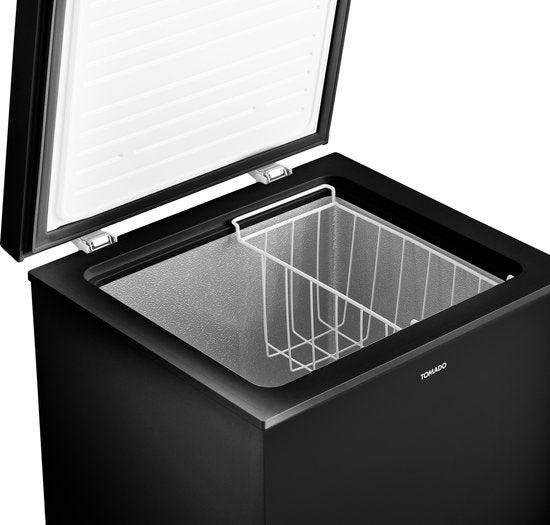 Tomado TCF0991B - Gefrierschrank - 99 Liter - Superfreeze - Digitaler Thermostat - Low Frost - Energielabel E - Schwarz