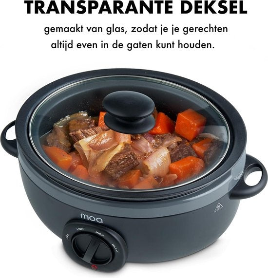 MOA Slowcooker 6,5 Liter - BPA frei - SC65A