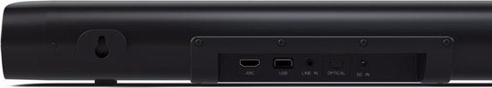 Sharp HT-SB107 2.0 Soundbar – 90 W – kompakt – Bluetooth – schwarz