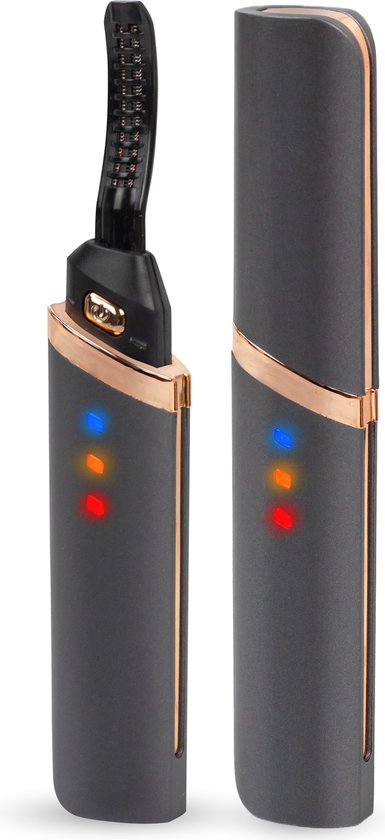 Nuvance - Elektrische Wimpernzange - Wimpernzange - Beheizte Wimpernzange - Wimpernlifting - 3 Temperatureinstellungen - USB wiederaufladbar