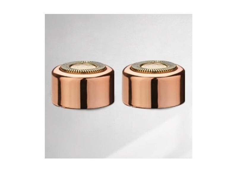 Ersatzscherköpfe für den Roxy Pocket Shaver (2 Stück).